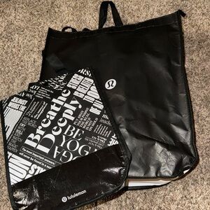Lululemon big and mini bag bundle
